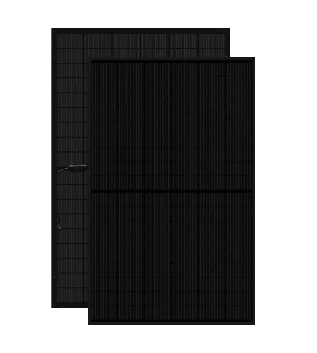 N-type TOPCon 108cells 425-440W Full Black Double Glass Solar Module